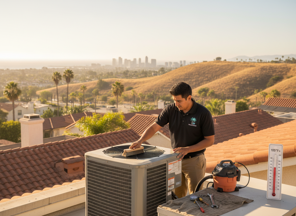 Preparing Your AC for San Diego Summer Heat Spikes