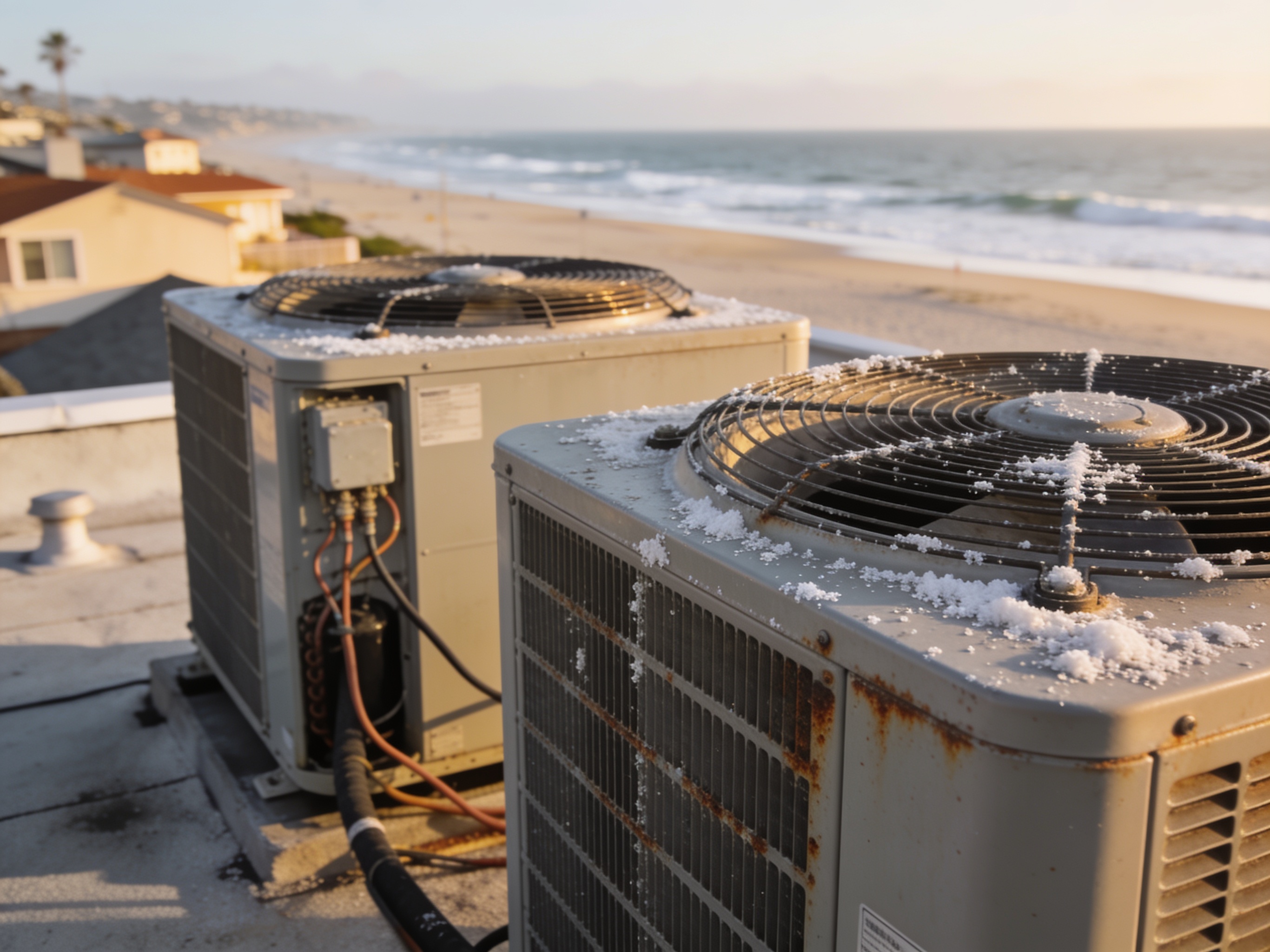 Why Salt Air Affects AC Units Near San Diego Beaches